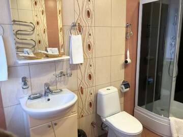 Фото номера Двухместный номер Делюкс с 2 отдельными кроватями Гостиница Шведка г. Братск 6