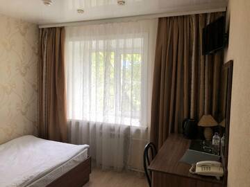 Фото номера Стандартный одноместный номер Гостиница Шведка г. Братск 3