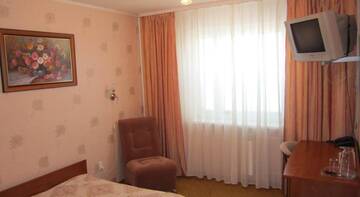 Фото номера Стандартный одноместный номер Гостиница Братск г. Братск 3